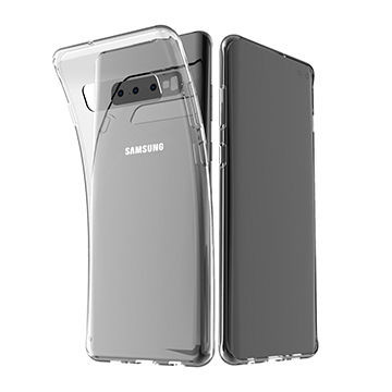 Силиконови гърбове Силиконови гърбове за Samsung Силиконов гръб ТПУ ултра тънък за Samsung Galaxy S10 Plus G975 кристално прозрачен